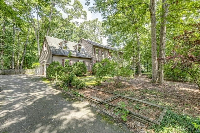 2330 Corner Rock Rd, Midlothian, VA 23113 - view of side of home featuring driveway and an attached garage