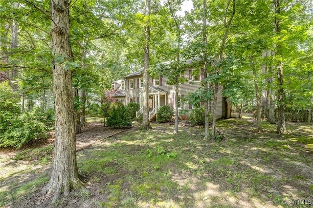 2330 Corner Rock Rd, Midlothian, VA 23113 - view of yard