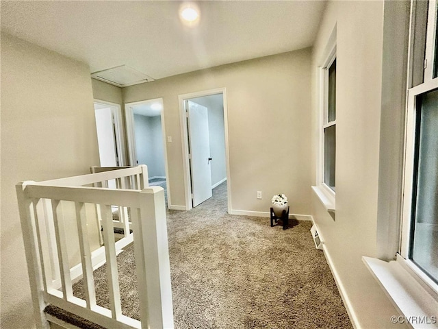 8512 Scottingham Ct, Chesterfield, VA 23236 - hallway featuring carpet and baseboards