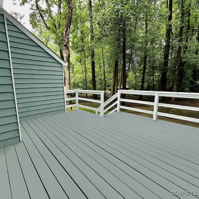 8512 Scottingham Ct, Chesterfield, VA 23236 - view of wooden deck
