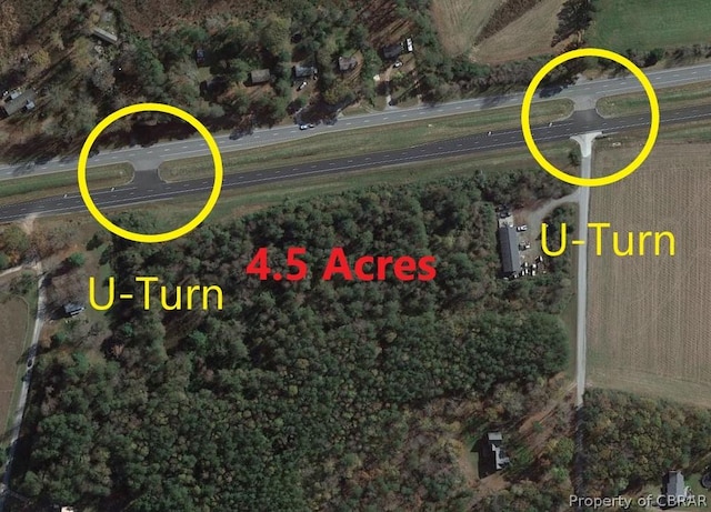 4.5AC George Washington Memorial Highway, Gloucester VA, 23061 land for sale