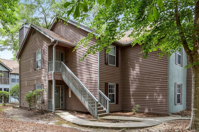 7935 Parklane Ct Unit A, North Charleston, SC 29418 - view of property with stairway