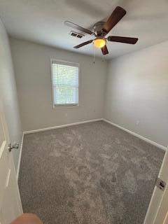 4324 Purdue Dr, North Charleston, SC 29418 - carpeted empty room with baseboards and ceiling fan