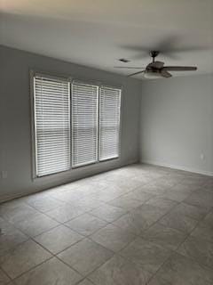 4324 Purdue Dr, North Charleston, SC 29418 - unfurnished room featuring ceiling fan and tile patterned floors
