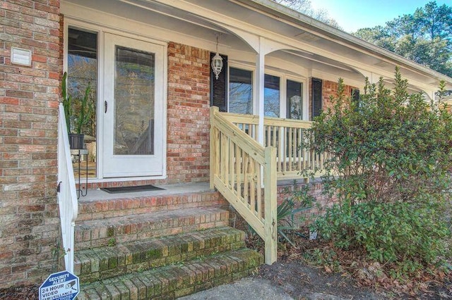 view of property entrance