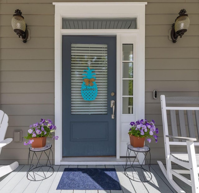 view of property entrance