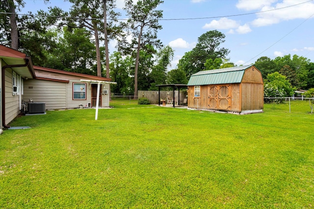 109 Rahway Rd, Goose Creek, SC 29445 - view of yard featuring central air condition unit and view of wooded area
