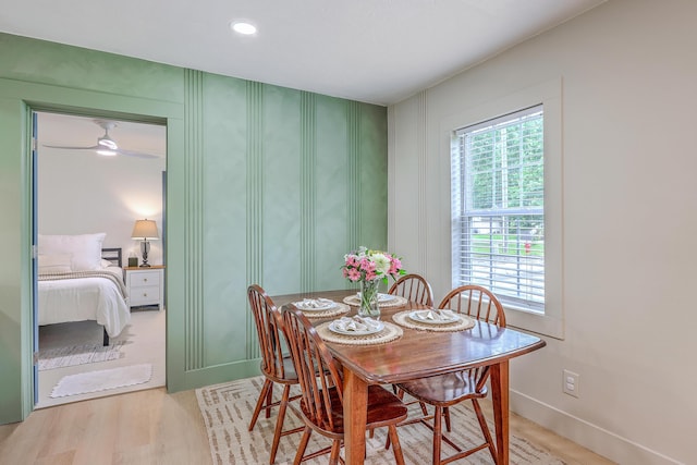 337 Price St, Goose Creek, SC 29445 - dining space with healthy amount of natural light, wood finished floors, and baseboards