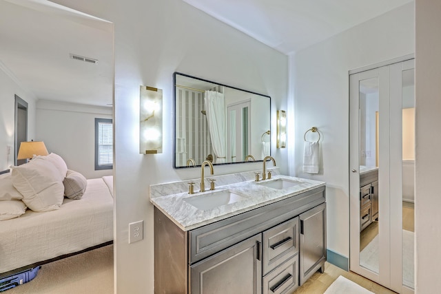 337 Price St, Goose Creek, SC 29445 - full bathroom featuring double vanity and connected bathroom