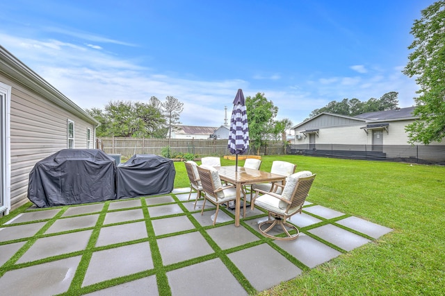 337 Price St, Goose Creek, SC 29445 - view of patio featuring outdoor dining space and a grill