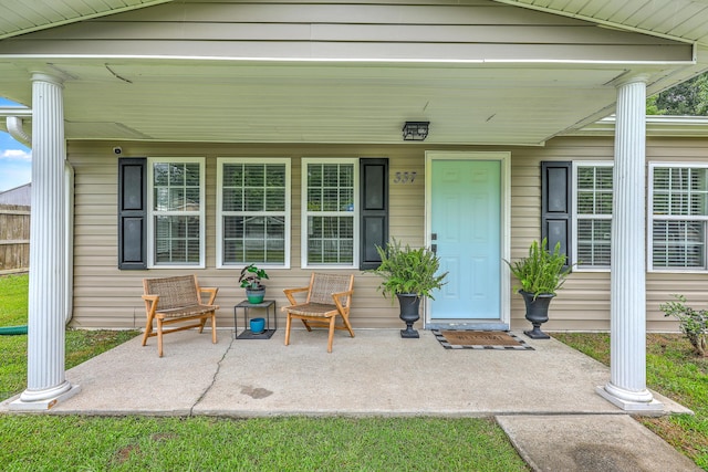337 Price St, Goose Creek, SC 29445 - entrance to property featuring covered porch