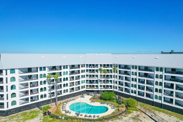 9002 Palmetto Dr Unit 512, Isle Of Palms, SC 29451 - view of apartment building / complex with a community pool