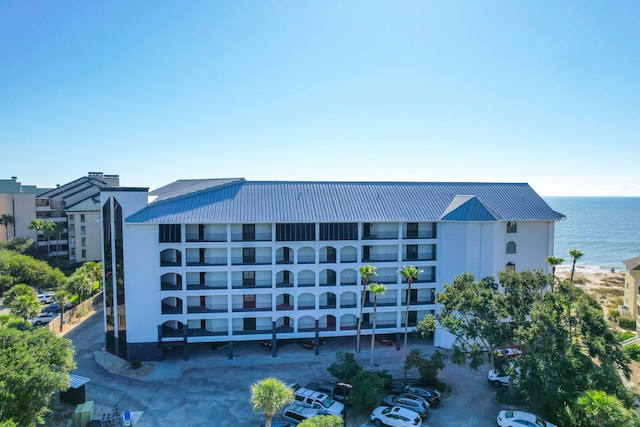 view of property featuring a water view