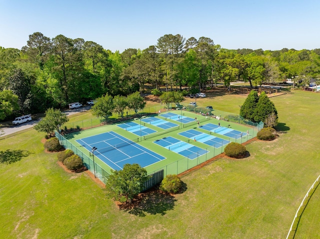 5195 Forest Oaks Dr, Hollywood, SC 29449 - view of tennis court