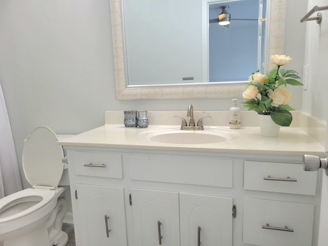 4457 Rice Mill Dr, North Charleston, SC 29420 - bathroom featuring vanity and toilet