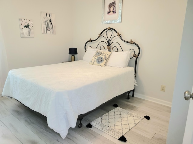 4457 Rice Mill Dr, North Charleston, SC 29420 - bedroom with wood finished floors and baseboards