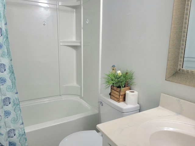 4457 Rice Mill Dr, North Charleston, SC 29420 - bathroom featuring vanity and shower / tub combo with curtain