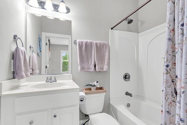 622 Windermere Blvd Unit D, Charleston, SC 29407 - bathroom with toilet, shower / bath combo, and vanity