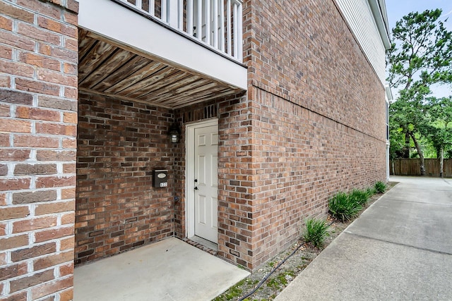 622 Windermere Blvd Unit D, Charleston, SC 29407 - doorway to property with brick siding