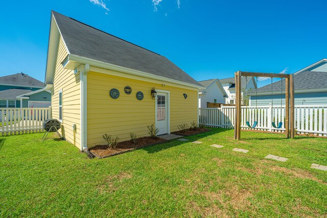 415 Watergrass Way, Summerville, SC 29485 - view of outbuilding with a fenced backyard