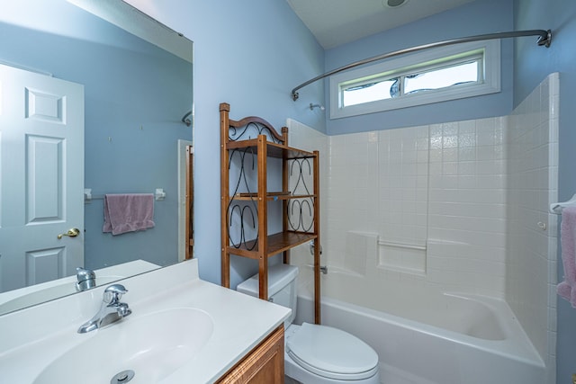 105 Northpark Ave, Summerville, SC 29485 - full bathroom featuring shower / tub combination, vanity, and toilet