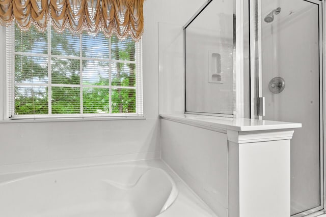 5404 Red Fork Ln, North Charleston, SC 29420 - full bath with a bath and a shower stall