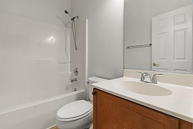 5404 Red Fork Ln, North Charleston, SC 29420 - full bathroom featuring toilet, vanity, and shower / bath combination