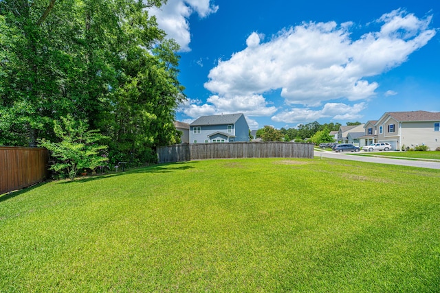 511 Nandina Dr, Goose Creek, SC 29445 - view of yard with fence and a residential view