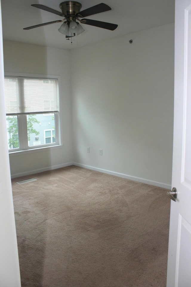 1755 Central Park Rd Unit 9103, Charleston, SC 29412 - carpeted spare room featuring ceiling fan and baseboards