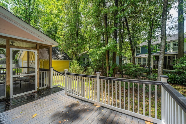 3005 Macbeth Creek Dr, Charleston, SC 29414 - view of wooden terrace