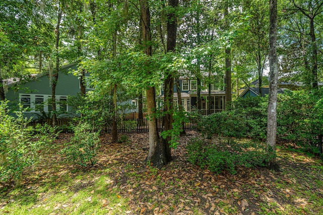 3005 Macbeth Creek Dr, Charleston, SC 29414 - view of yard featuring a sunroom