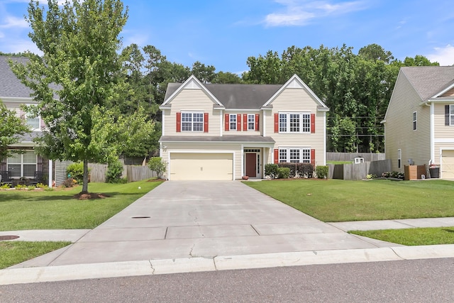 127 Rawlins Dr, Summerville, SC 29485 - traditional-style home with concrete driveway and an attached garage