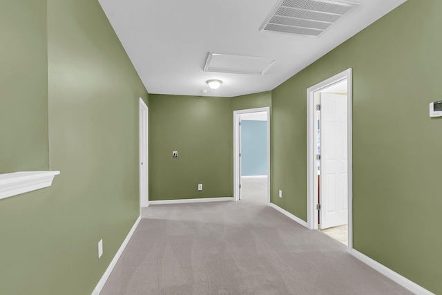 127 Rawlins Dr, Summerville, SC 29485 - hall with attic access and carpet