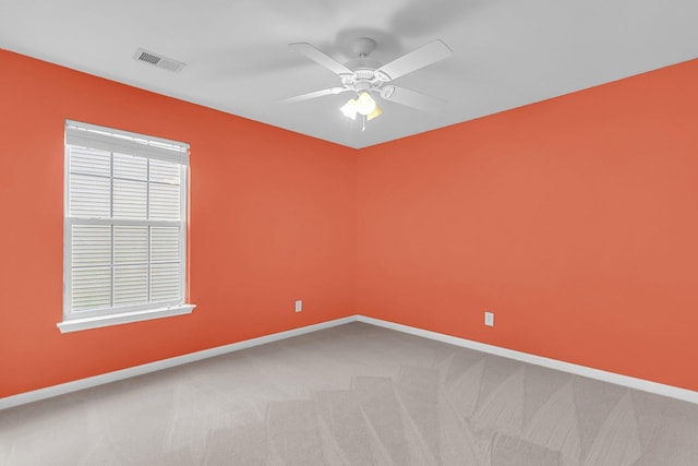 127 Rawlins Dr, Summerville, SC 29485 - empty room featuring light carpet and a ceiling fan
