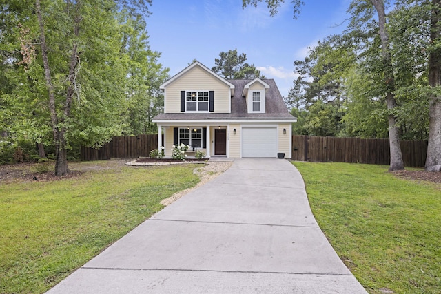 1506 Southwick Dr, Johns Island, SC 29455 - traditional-style home with a porch, driveway, and roof with shingles