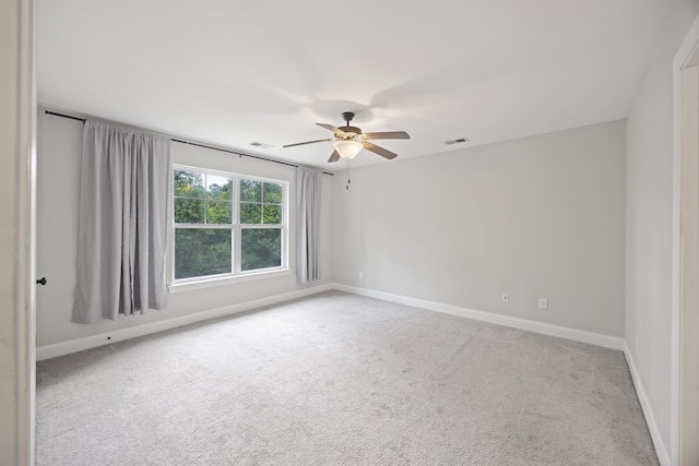 1506 Southwick Dr, Johns Island, SC 29455 - empty room with ceiling fan, carpet flooring, and baseboards