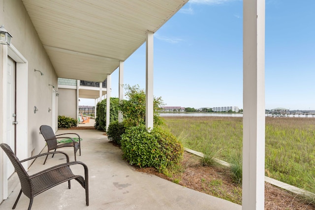 116 W 2nd St, Folly Beach, SC 29439 - view of patio