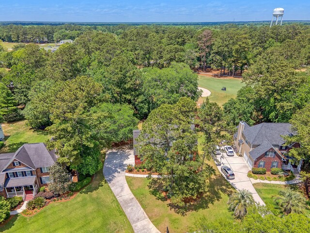 drone / aerial view