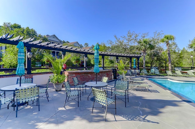 1604 Basildon Rd, Mount Pleasant, SC 29466 - community pool featuring a pergola and a patio area