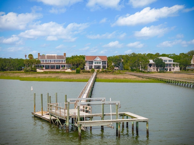 104 Beach St, Mount Pleasant, SC 29464 - dock with a water view