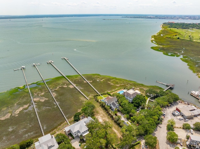 104 Beach St, Mount Pleasant, SC 29464 - bird's eye view of a nearby body of water