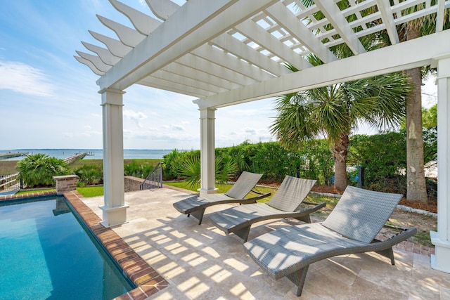 104 Beach St, Mount Pleasant, SC 29464 - view of patio with a pergola