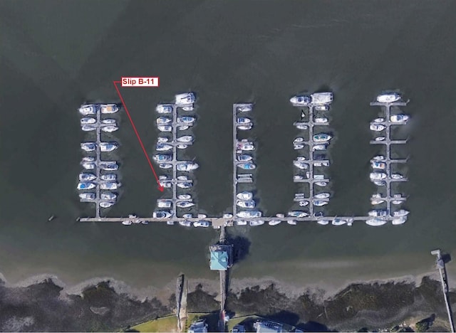 WE 10th St Unit B11, Folly Beach, SC 29439 - bird's eye view