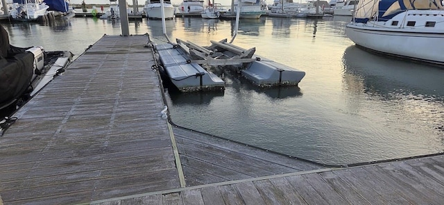 WE 10th St Unit B11, Folly Beach, SC 29439 - dock with a water view