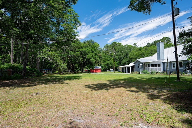 225 Baxter Ln, Walterboro, SC 29488 - view of grassy yard
