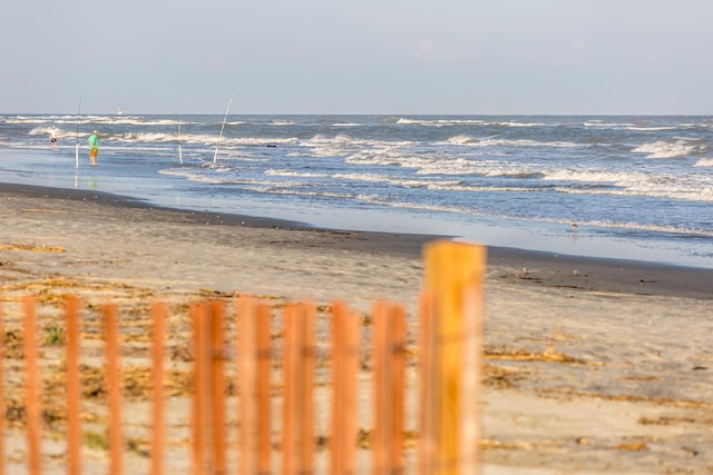 water view featuring local beach