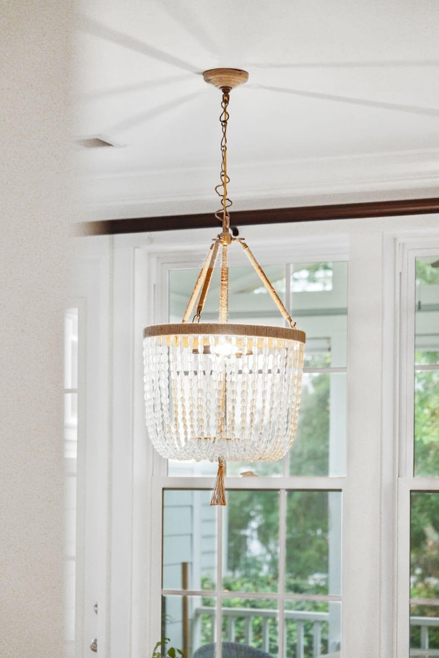 1407 Wando View St, Daniel Island, SC 29492 - detailed view of a chandelier and crown molding