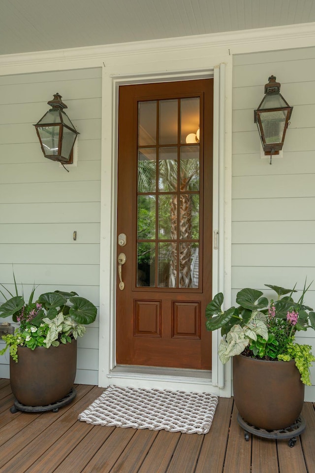 1407 Wando View St, Daniel Island, SC 29492 - doorway to property featuring covered porch