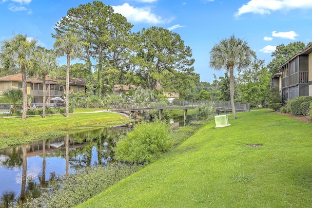 2174 Bees Ferry Rd Unit G, Charleston, SC 29414 - view of green lawn featuring a water view