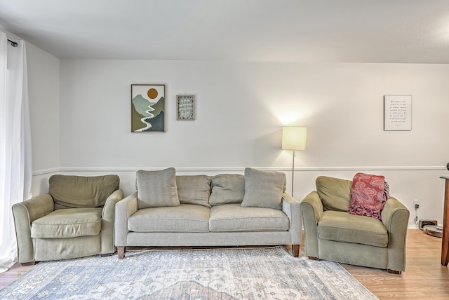 2174 Bees Ferry Rd Unit G, Charleston, SC 29414 - living room featuring wood finished floors